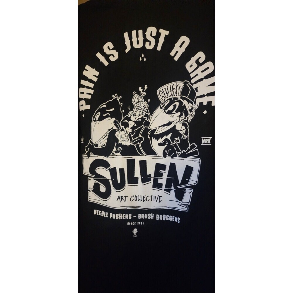 Sullen Art Collective Needle Pushers Brush Draggers LongSleeve T-shirt Large D30